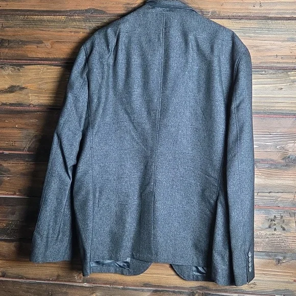 John Varvatos Men's Gray Blazer
